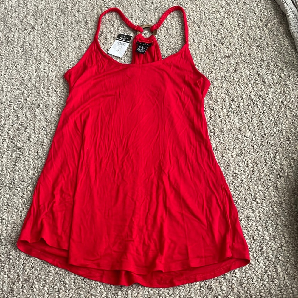 Rue 21 Red Tank Top